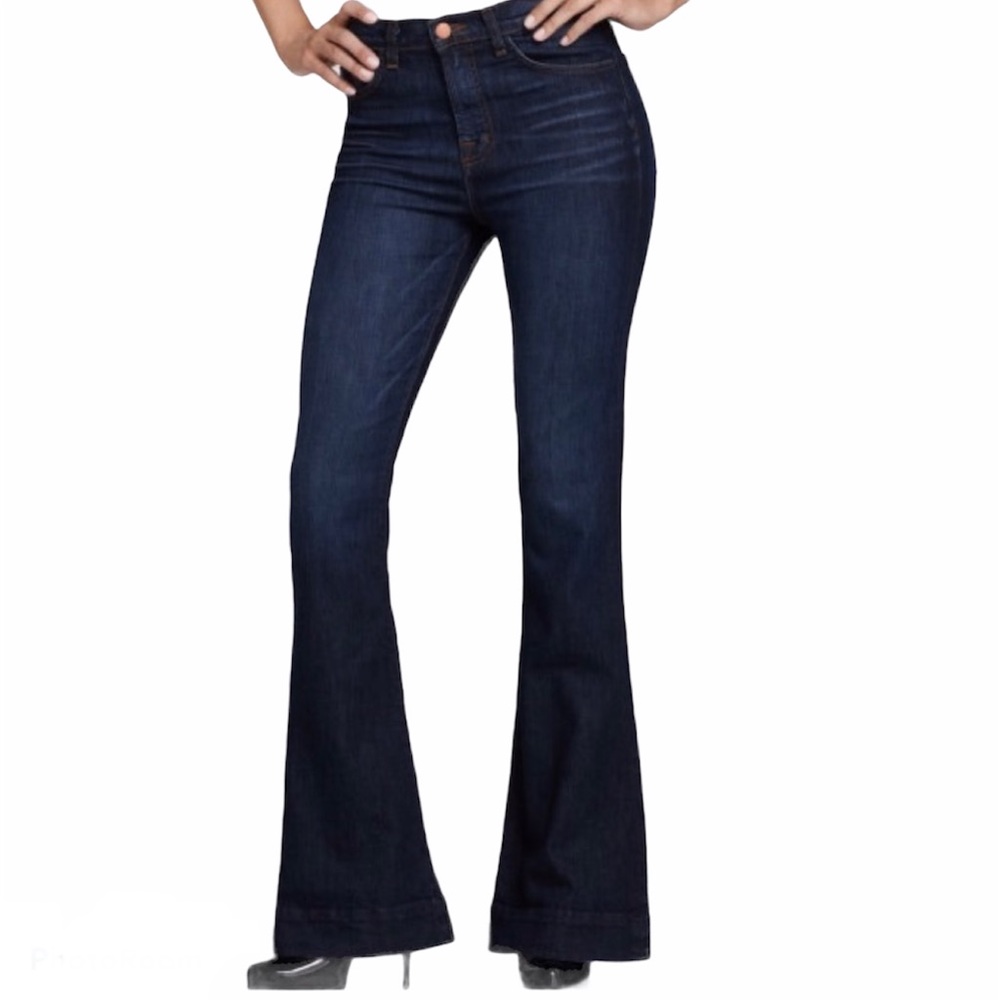 J Brand Monaco Flare Jeans